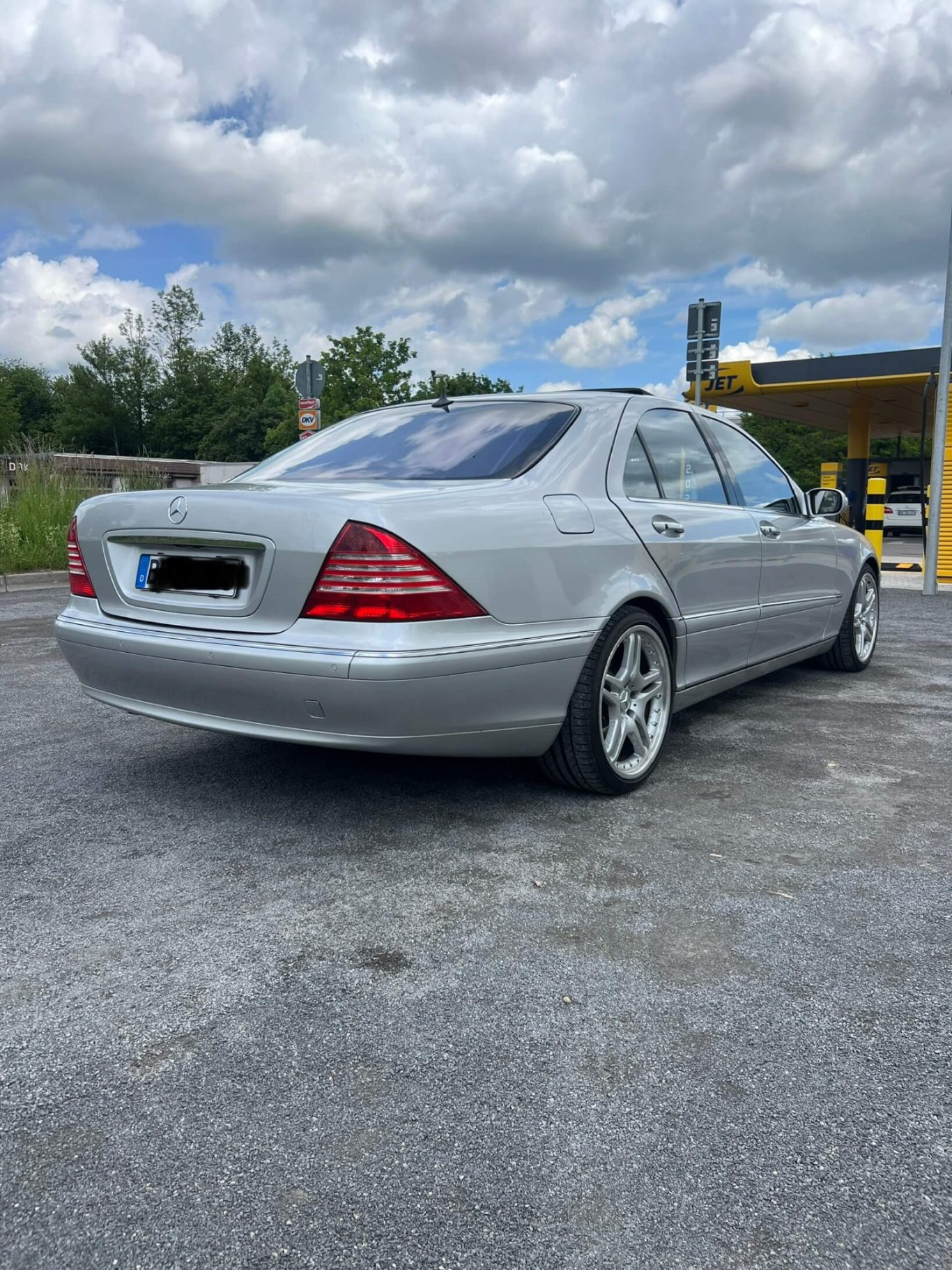Mercedes Benz S500 MB S500 Heckansicht